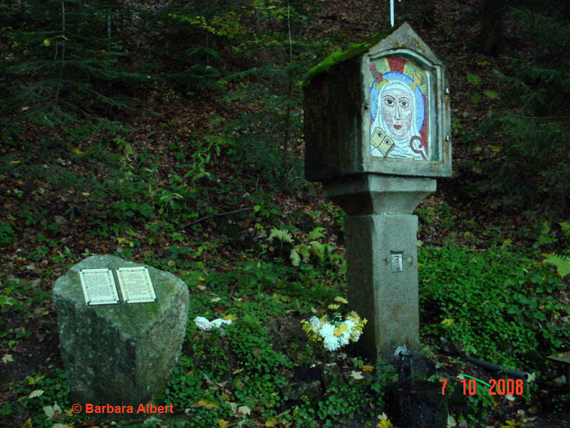 Pierbach, Odilienquelle © Barbara Albert, Oktober 2008 