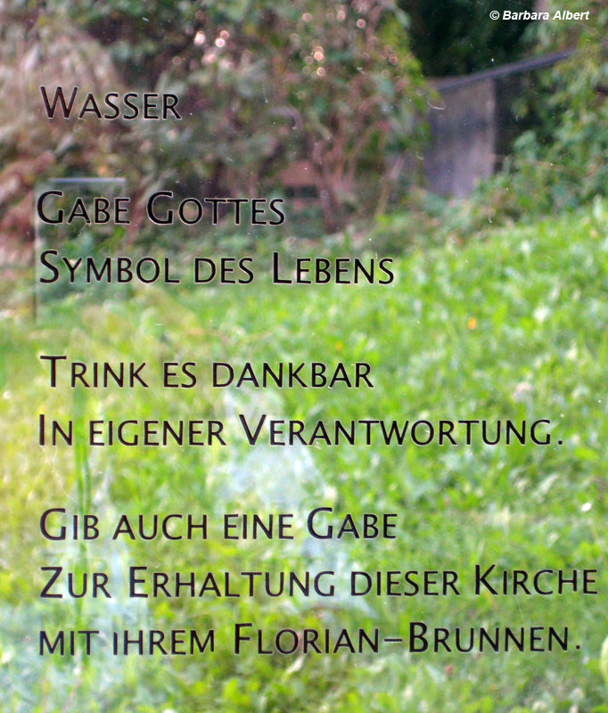 St. Florian, Florianibründl © Barbara Albert