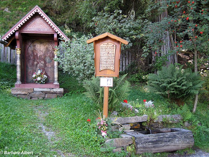 Tamsweg, Kirche St. Leonhard, "Augenbründl" © Barbara Albert