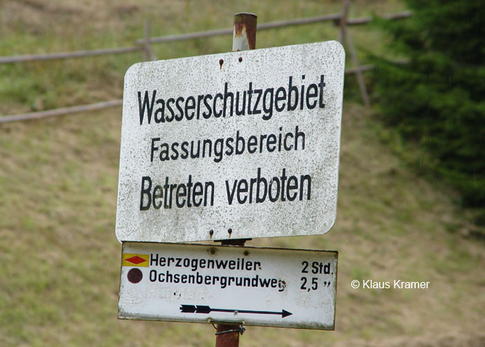 Wasserschutzgebiet Vöhrenbach © Klaus Kramer