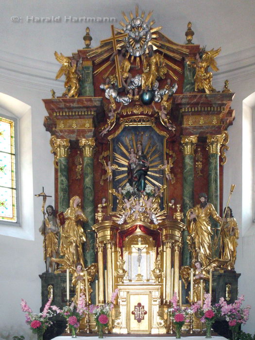 Hochaltar Heilbrunn © Harald Hartmann