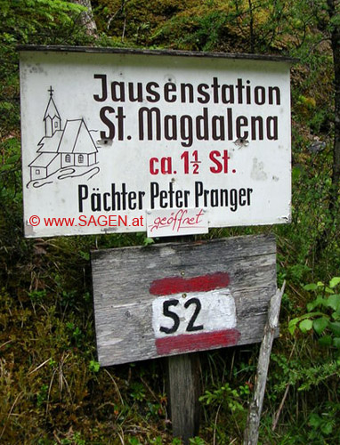 St. Magdalena Wegweiser © Berit Mrugalska