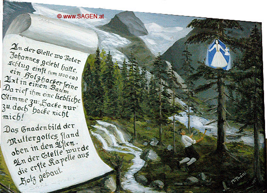 Auffindungslegende Gnadenbild © Wolfgang Morscher