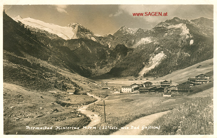 Thermalbad Hintertux 1494m wwww.SAGEN.at
