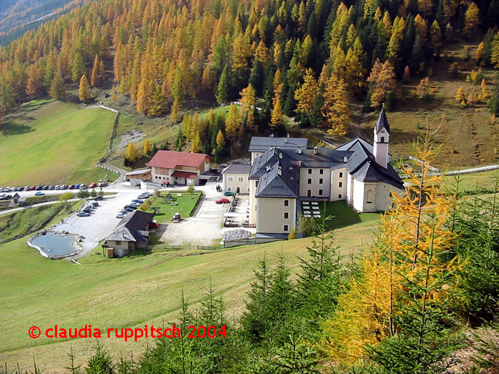 Wallfahrtskirche, Maria Waldrast, Tirol © Claudia Ruppitsch