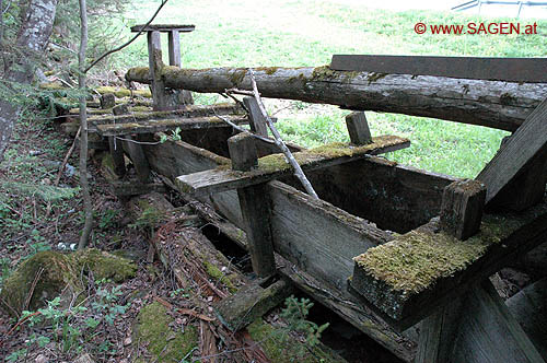 Mühle, Wasserzuleitung © www.SAGEN.at