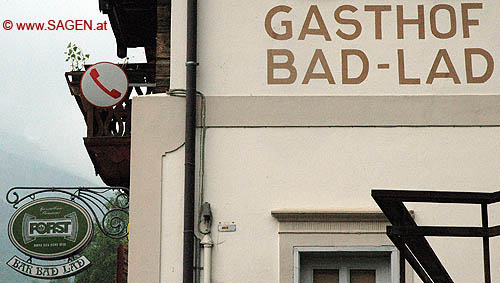 Gasthof Bad-Lad © www.SAGEN.at