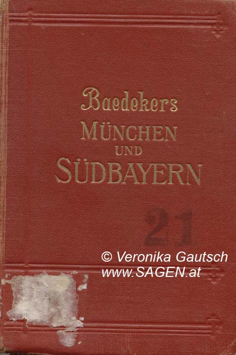 Reiseliteratur: Baedeker, 1928; © Digitalisierung: Veronika Gautsch, www.SAGEN.at