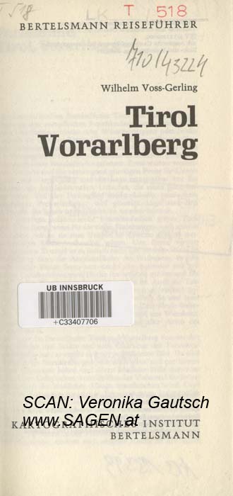 Reiseliteratur: Bertelsmann Reiseführer, 1971; © Digitalisierung: Veronika Gautsch, www.SAGEN.at
