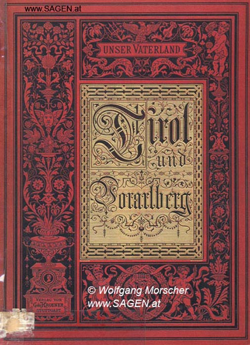 Reiseliteratur: Hoermann; Steub, Zingerle, 1880; © Digitalisierung: Wolfgang Morscher, www.SAGEN.at