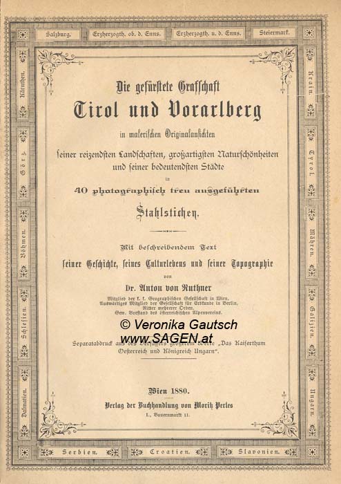 Reiseliteratur: Ruthner, 1880; © Digitalisierung: Veronika Gautsch, www.SAGEN.at