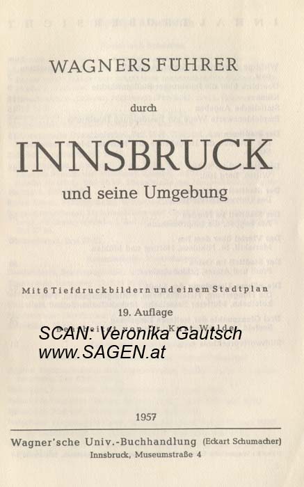 Reiseliteratur: Walde, 1956; © Digitalisierung: Veronika Gautsch, www.SAGEN.at