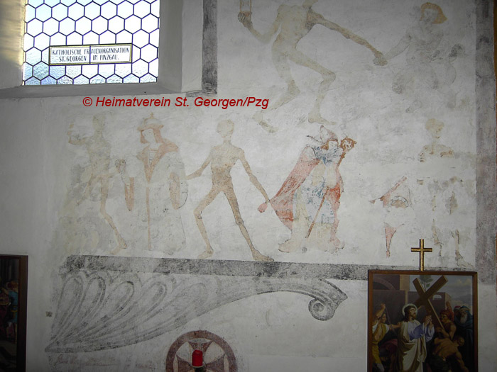 Totentanz St. Georgen im Pinzgau © Haimatverein St. Georgen/Pzg