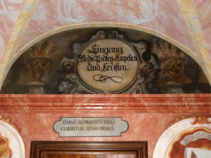 Dürnstein, Abgang zur Krypta