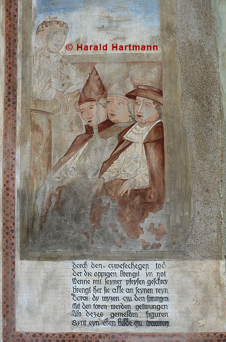 Der Dominikaner als Prediger, Metnitzer Totentanz &copy; Harald Hartmann