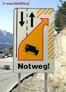 Notweg, &copy; Wolfgang Morscher