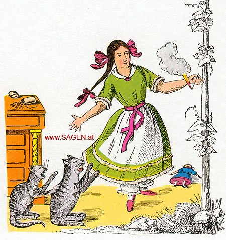 Struwwelpeter, Die gar traurige Geschichte mit dem Feuerzeug