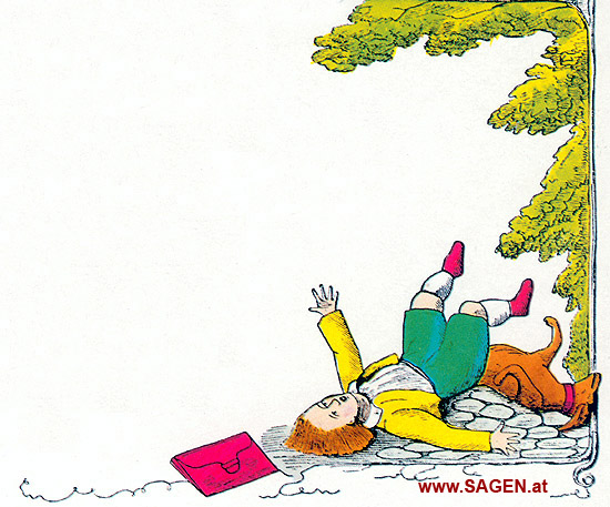 Struwwelpeter, Die Geschichte vom Hanns Guck-in-die-Luft