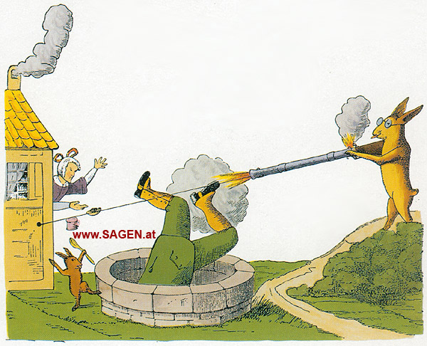 Struwwelpeter, Die Geschichte vom wilden Jäger