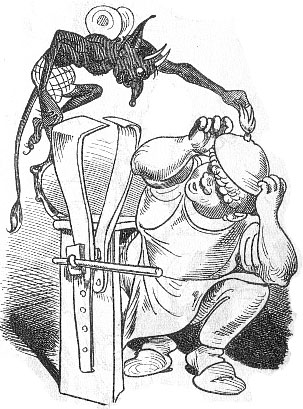 Wilhelm Busch, Schmied und Teufel