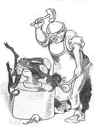 Wilhelm Busch, Schmied und Teufel