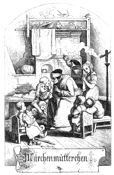 Märchenmütterchen, Ludwig Richter
