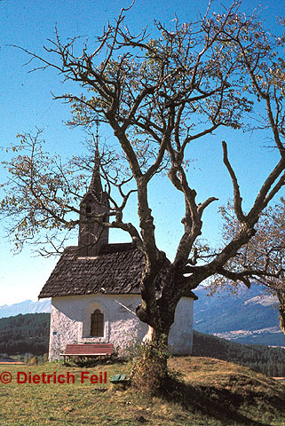 Reischacher Felder, Kapelle, Pustertal, Südtirol,  © Dietrich Feil