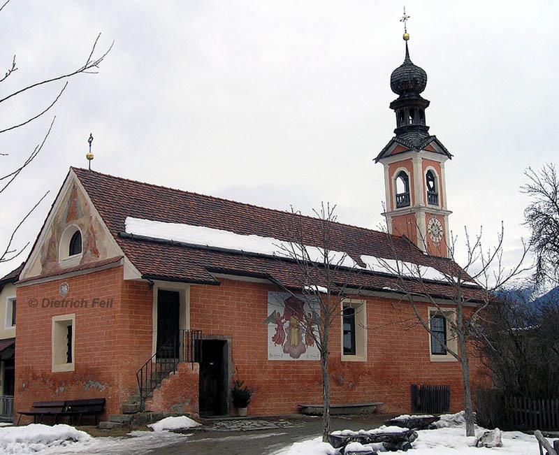 Wallfahrtskirche Maria Saalen, St. Lorenzen, Pustertal, Südtirol © Dietrich Feil