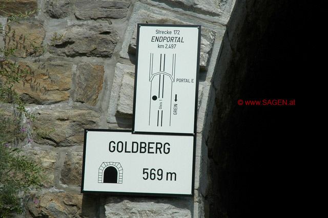 Eisenbahntunnel "Goldberg"  © Wolfgang Morscher