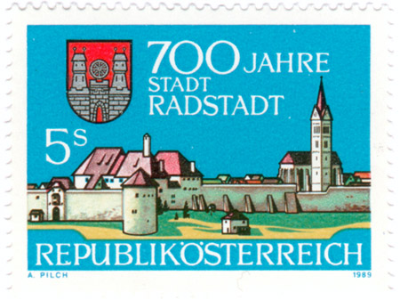 Briefmarke 700 Jahre Stadt Radstadt