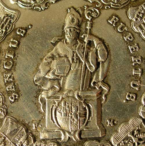 Medaille Habsburgische Erblande  Heiliger Rupert Salzburg 1772