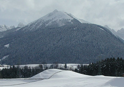 Gesch&auml;upter H&uuml;gel Oberperfu&szlig;, &copy; Wolfgang Morscher