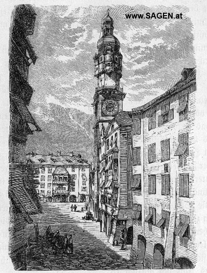 Innsbruck, Stadtplatz © www.SAGEN.at