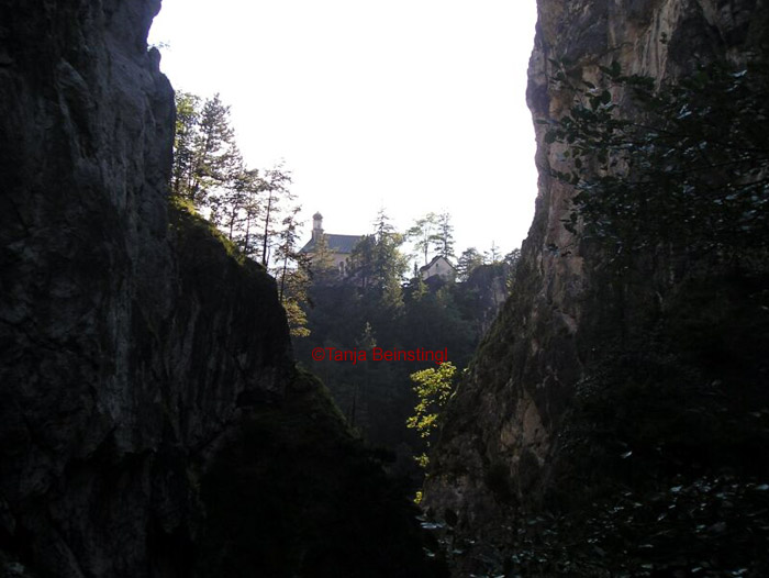 Blick aus der Zirler Klamm