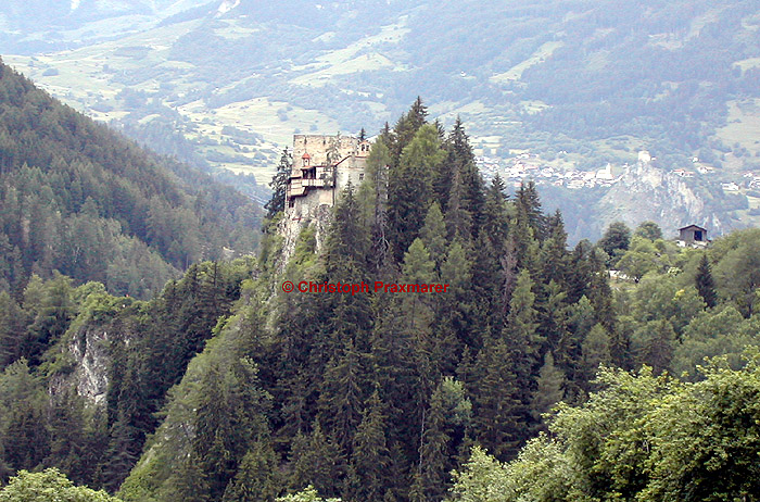 Panorama Burgruine Berneck