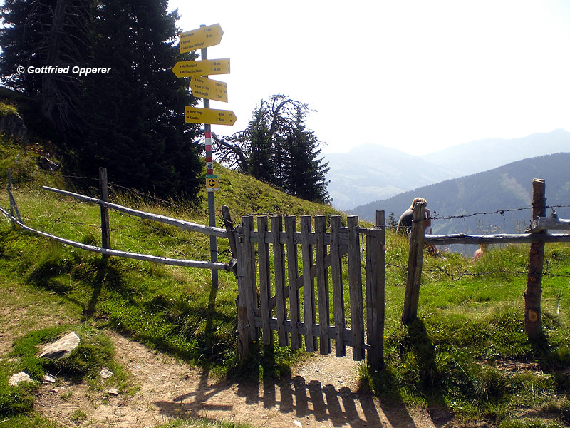 Das "Halsgatterl" in der Wildschönau, Tirol © Gottfried Opperer