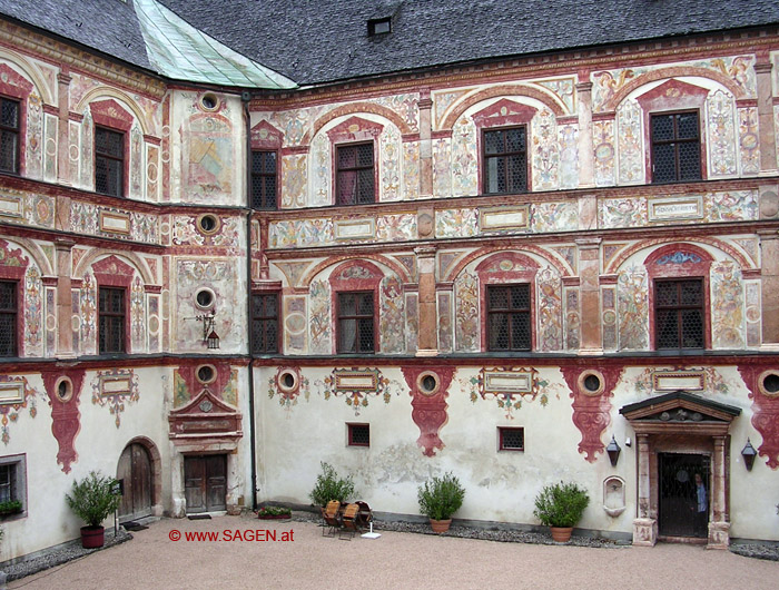 Innenhof  Tratzberg © Berit Mrugalska