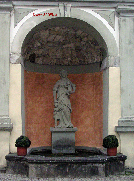 Brunnen, Palast Hohenems © Berit Mrugalska