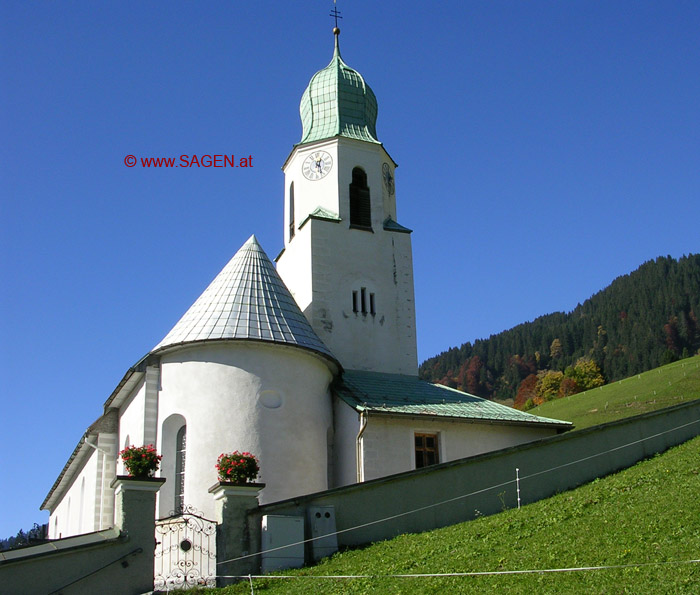 Die Pfarrkirche hl. Sebastian © Berit Mrugalska