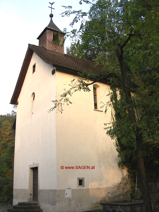 Die "Schwefelkapelle"  © Berit Mrugalska