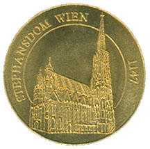 Hl. Stephanus, Gedenkmünze
