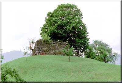 Die Ruine Rudenz, Giswil, Obwalden